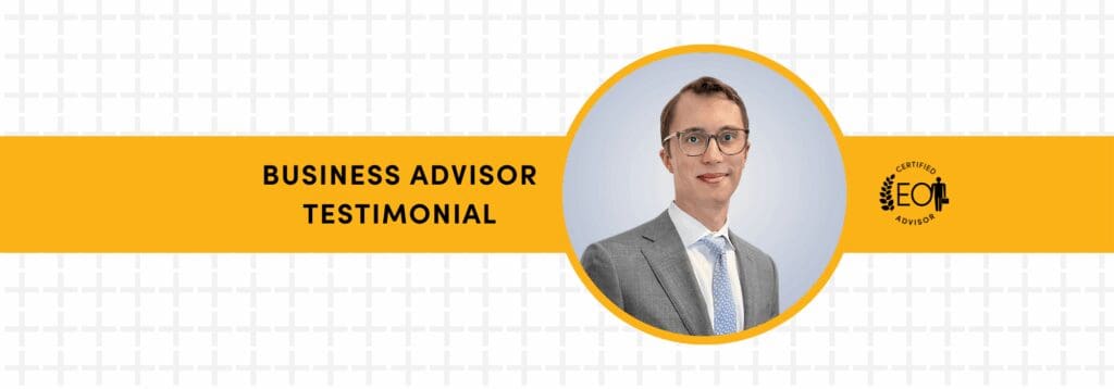 Will Petter business advisor testimonial