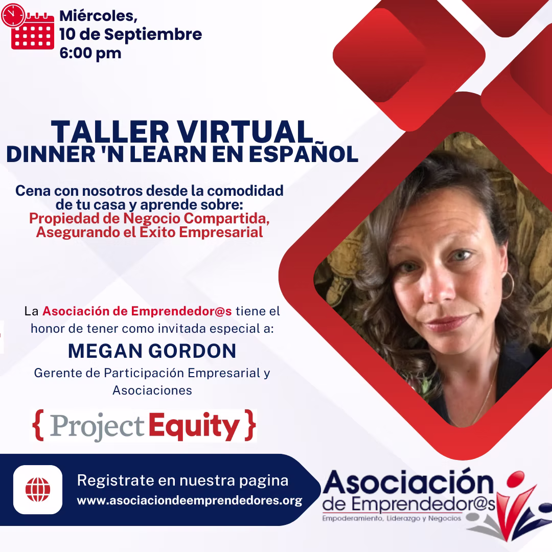 Dinner 'n Learn en Español con Project Equity
