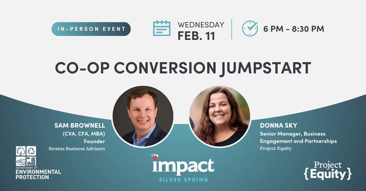 Co-op Conversion JumpStart event graphic