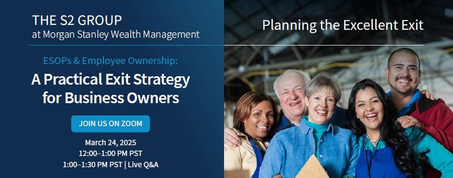 ESOPs & Employee Ownership: A Practical Exist Strategy for Business Owners graphic