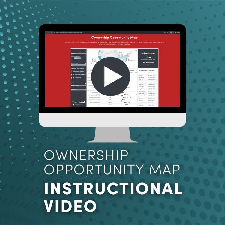 Ownership Opportunity Map Tutorial Video